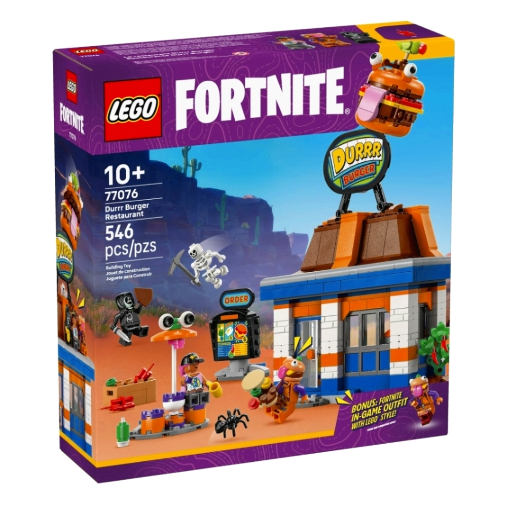 LEGO #77076 - Fortnite Durrr Burger Restaurant Building Set - **NIB** - Picture 2 of 7